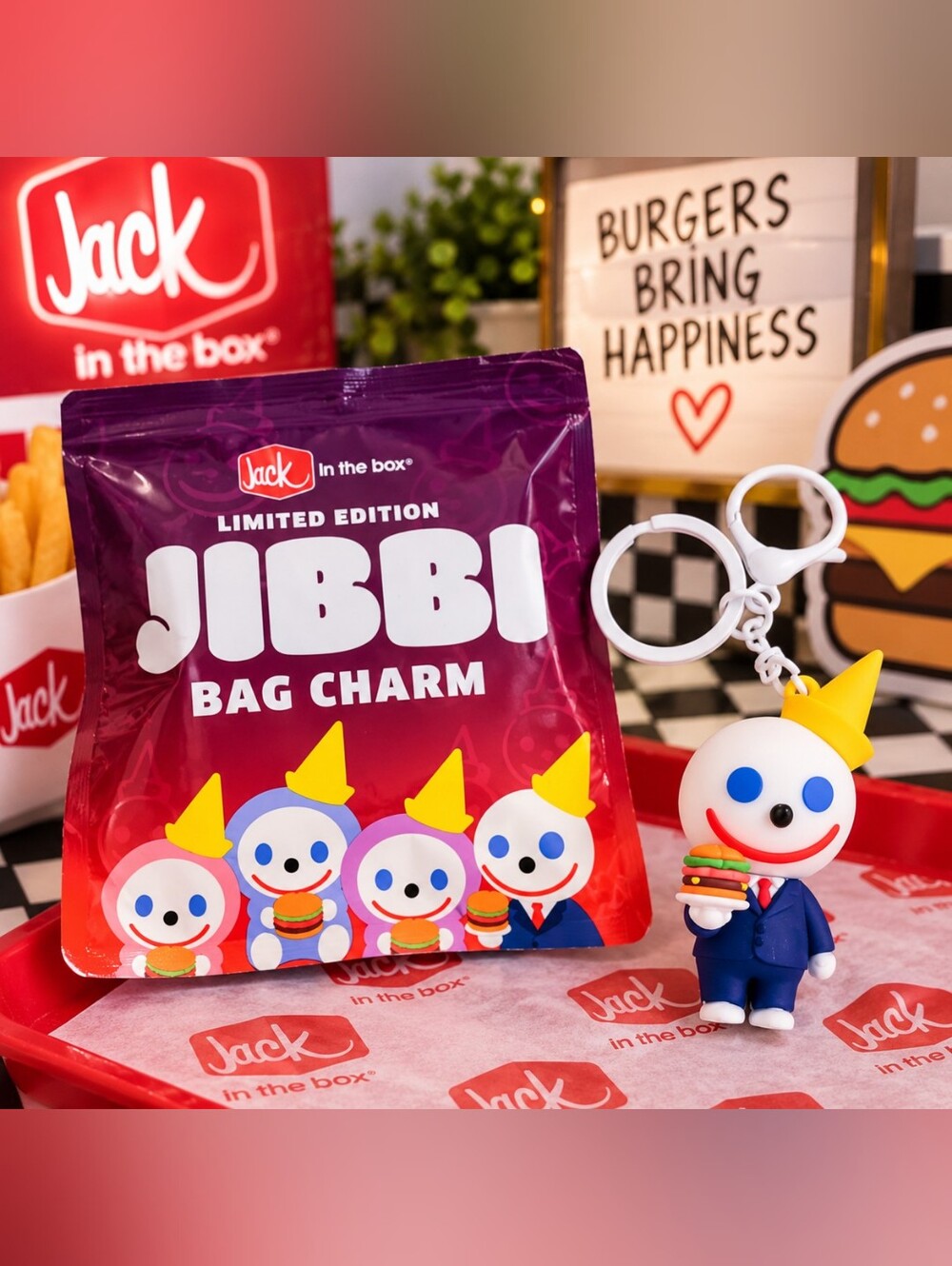 Jack in the Box Jibbi Bag Charm